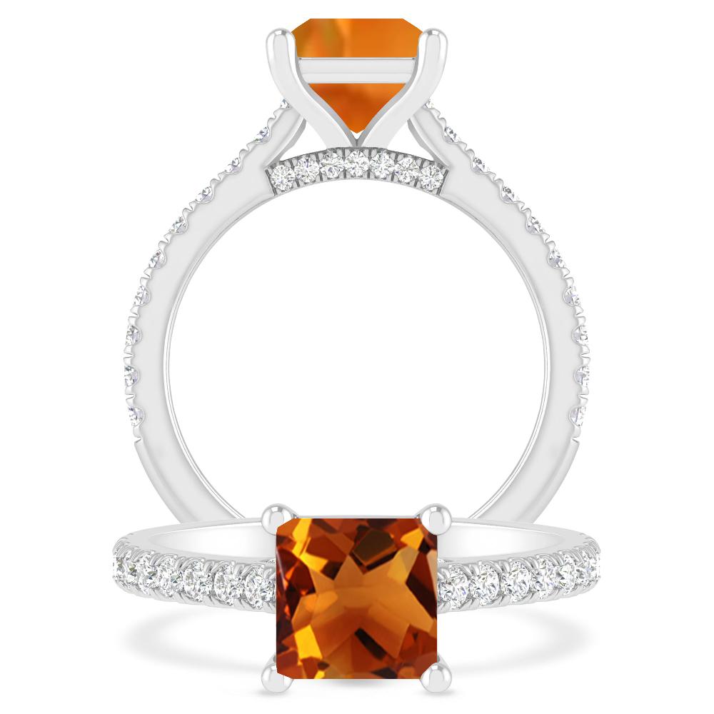 White Gold - Citrine