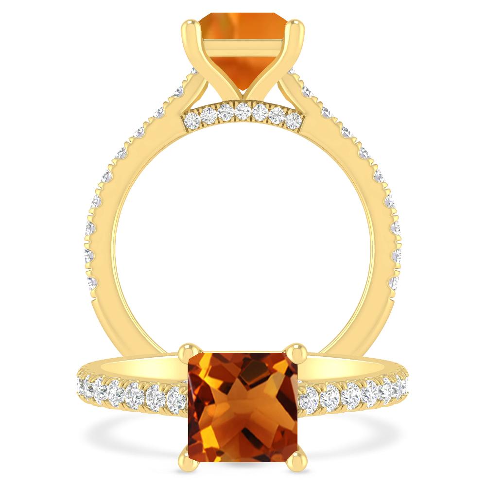 Yellow Gold - Citrine