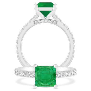 White Gold - Emerald