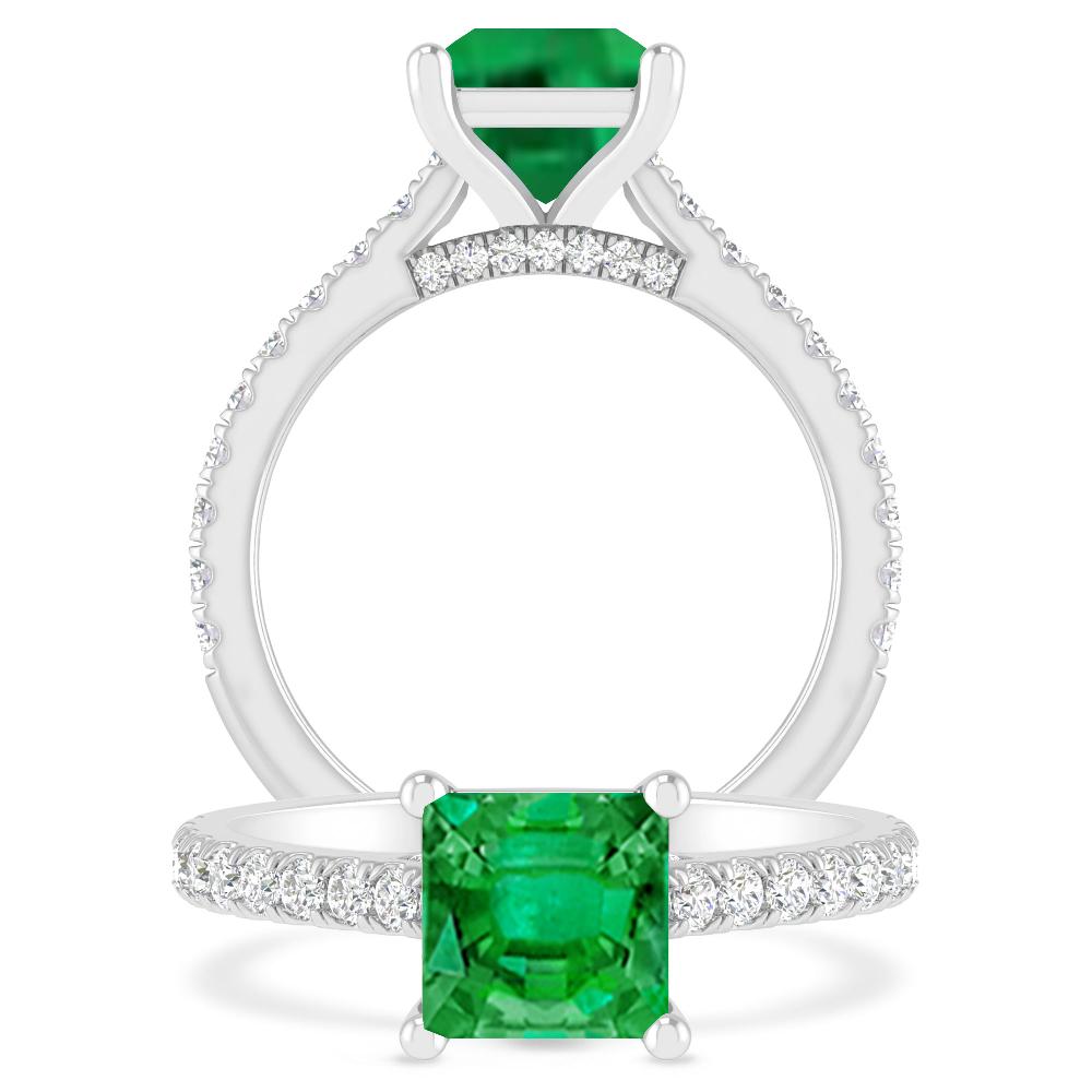 White Gold - Emerald