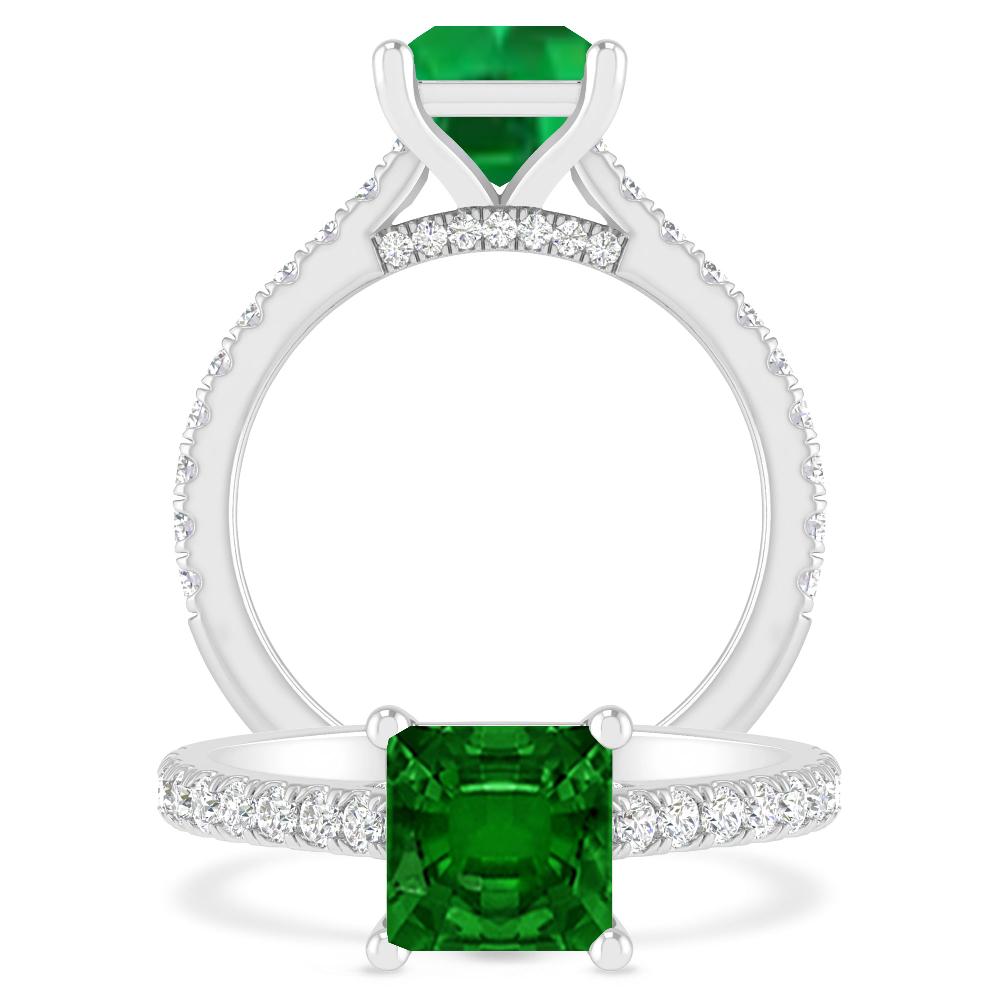 White Gold - Emerald