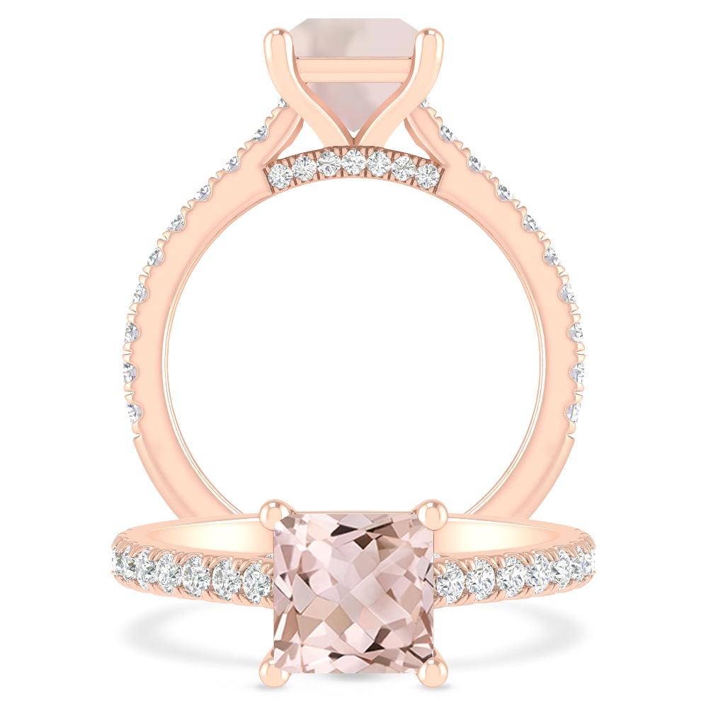 Rose Gold - Morganite