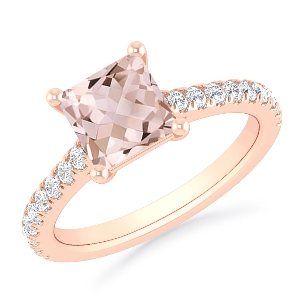 Rose Gold - Morganite