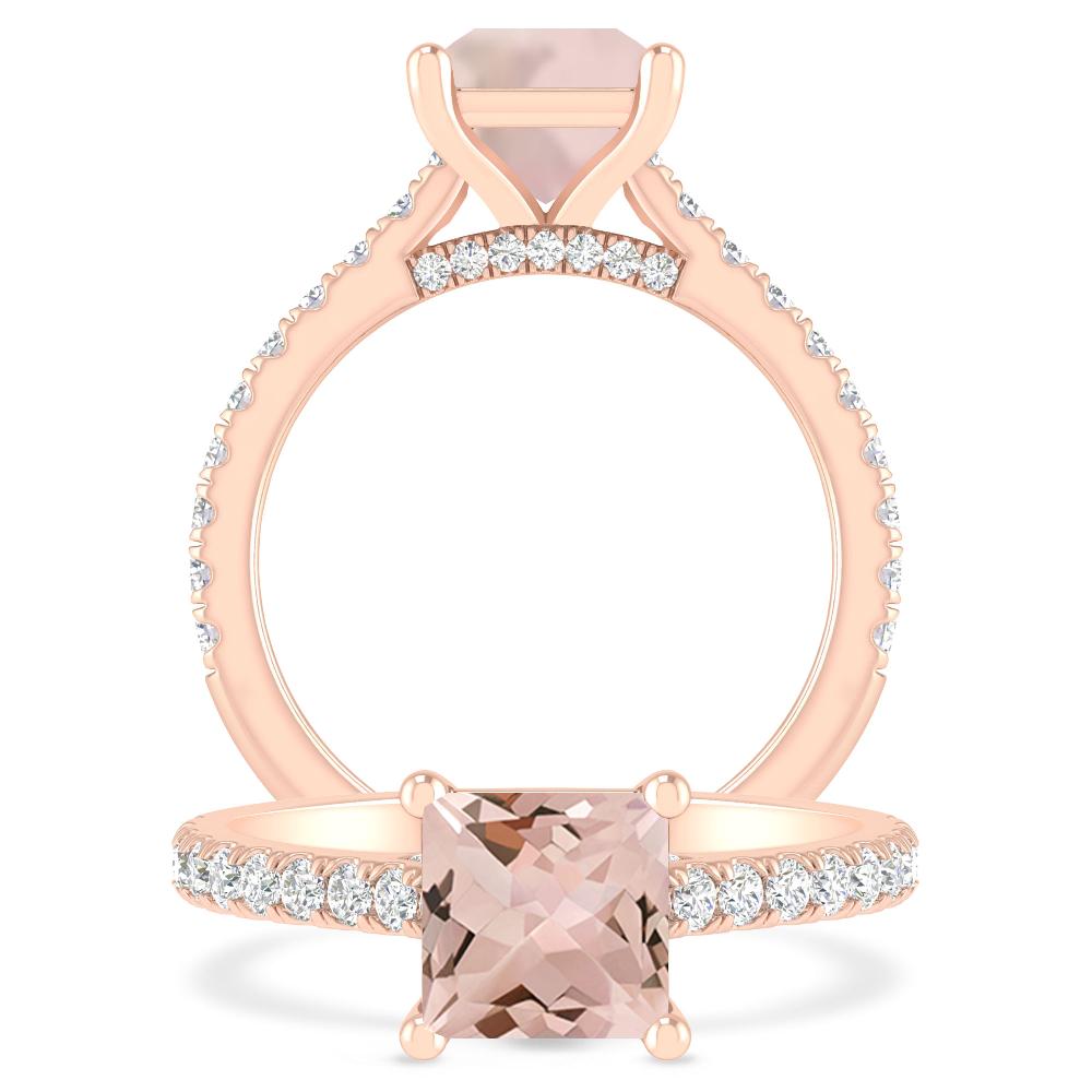 Rose Gold - Morganite