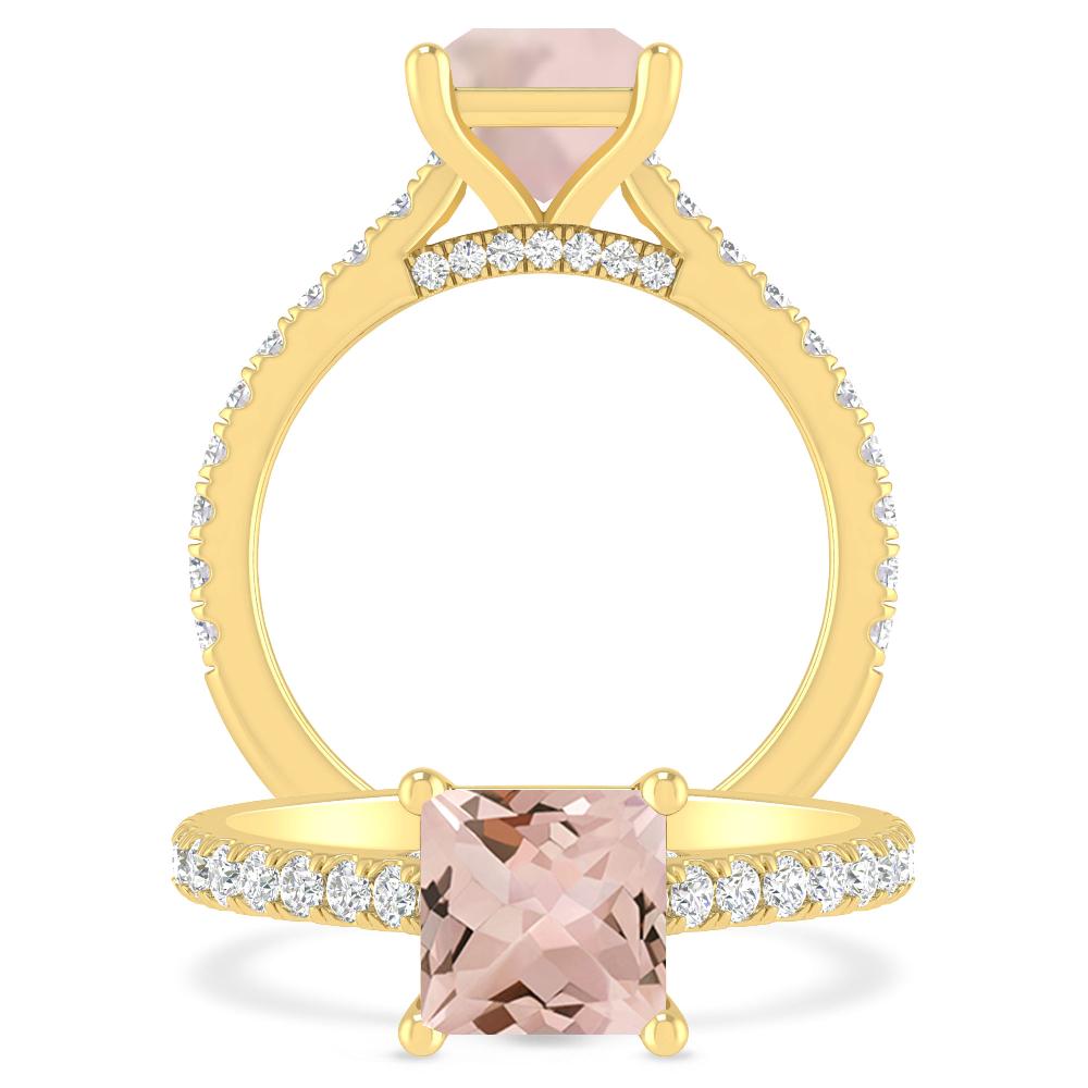 Yellow Gold - Morganite