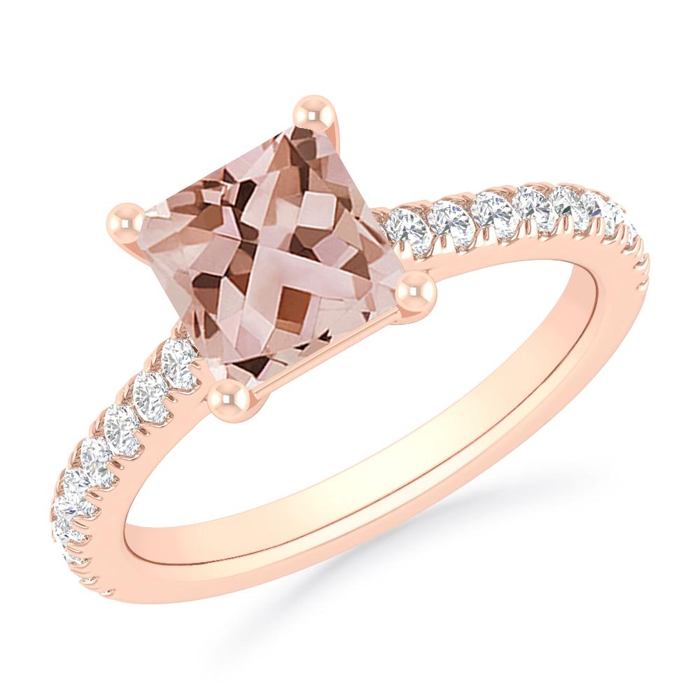 Rose Gold - Morganite