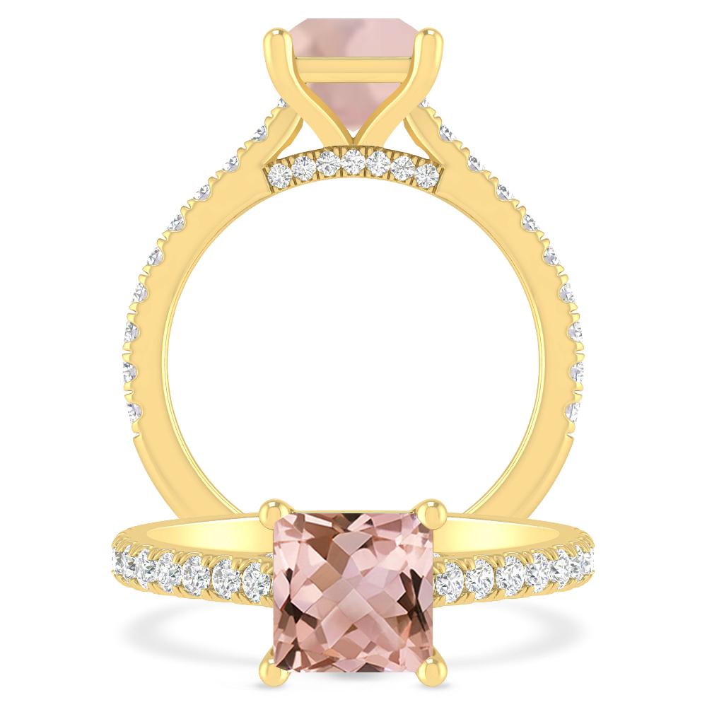 Yellow Gold - Morganite