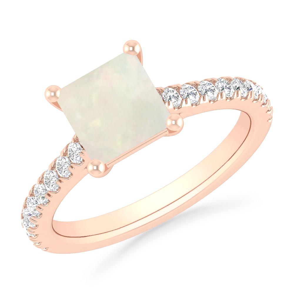 Rose Gold - Opal