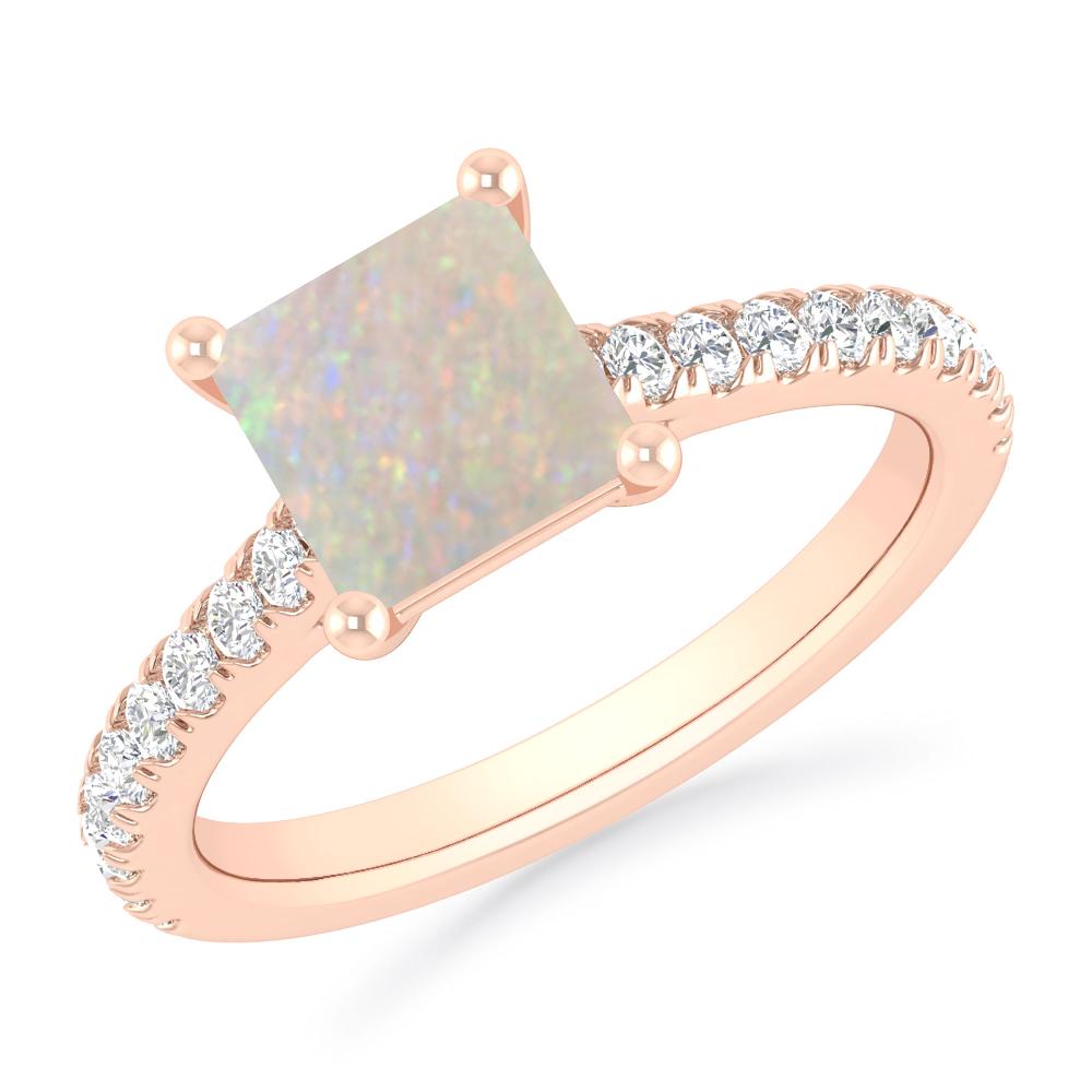 Rose Gold - Opal