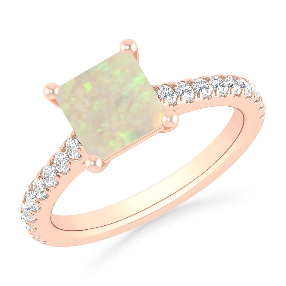 Rose Gold - Opal