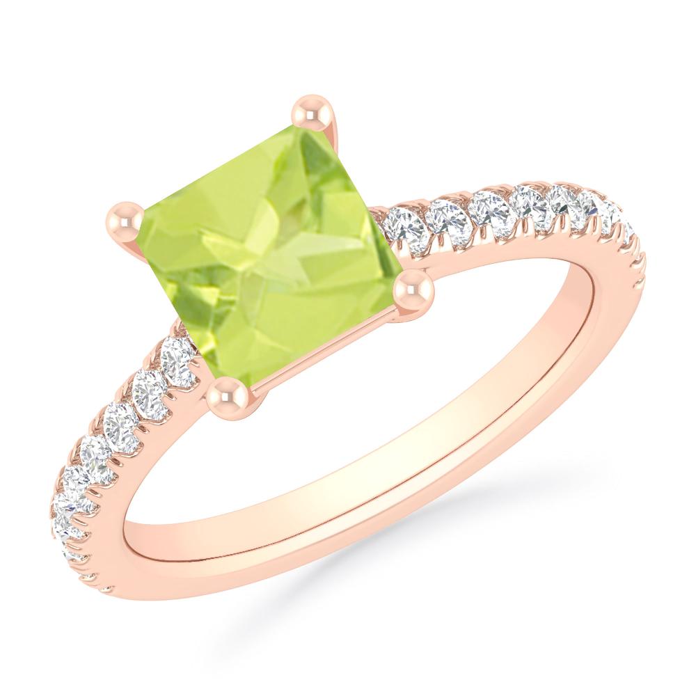 Rose Gold - Peridot