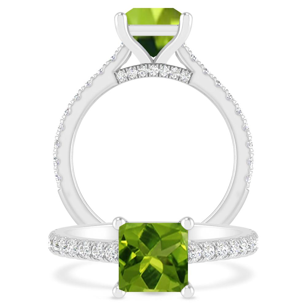 White Gold - Peridot