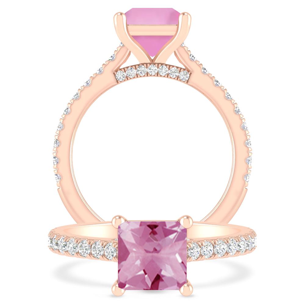 Rose Gold - Pink Tourmaline