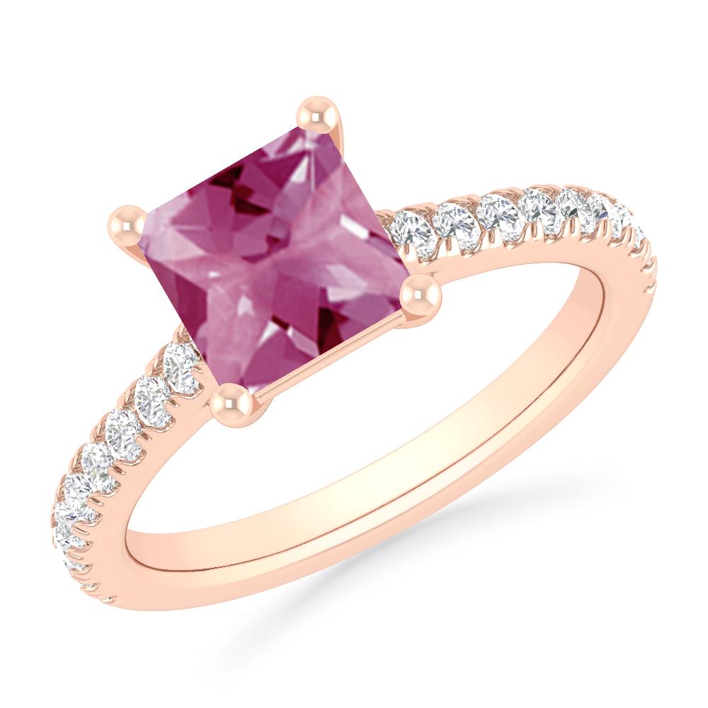 Rose Gold - Pink Tourmaline