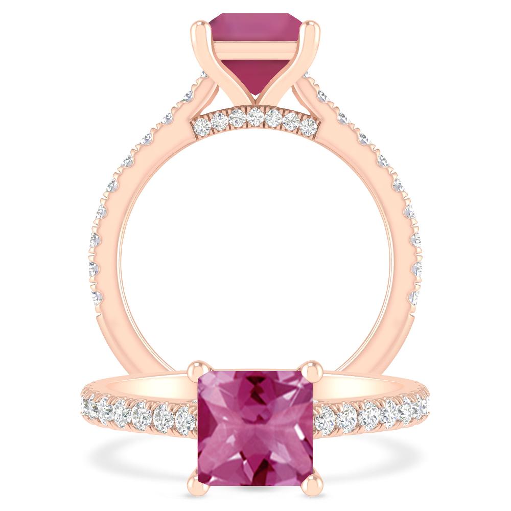 Rose Gold - Pink Tourmaline