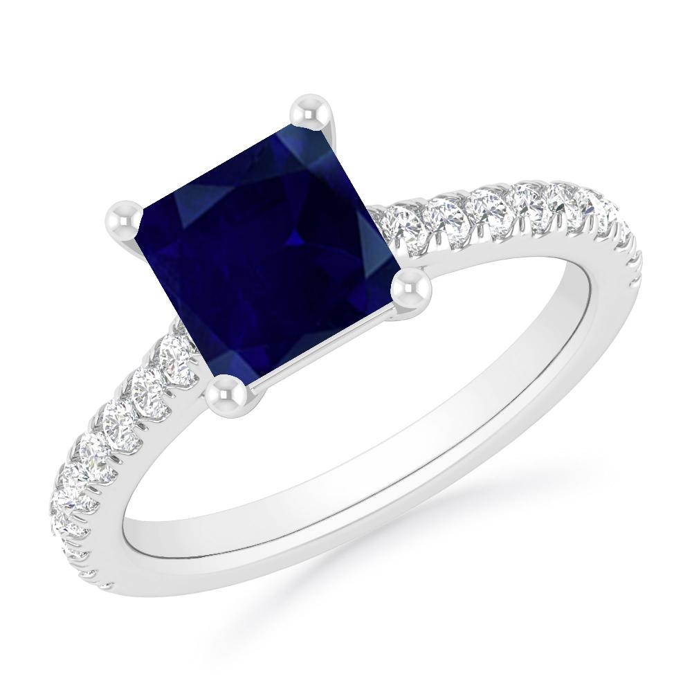 White Gold - Sapphire