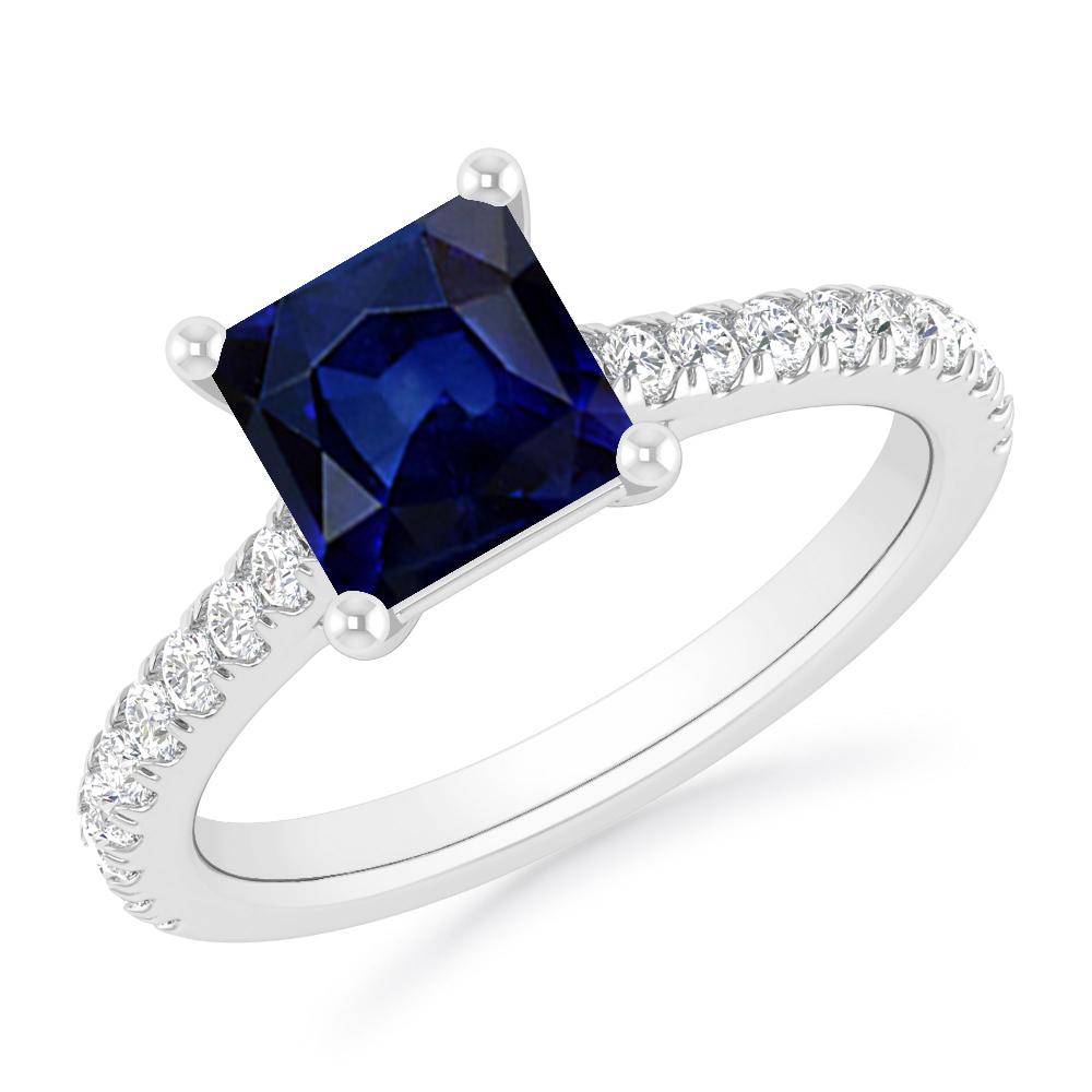 White Gold - Sapphire