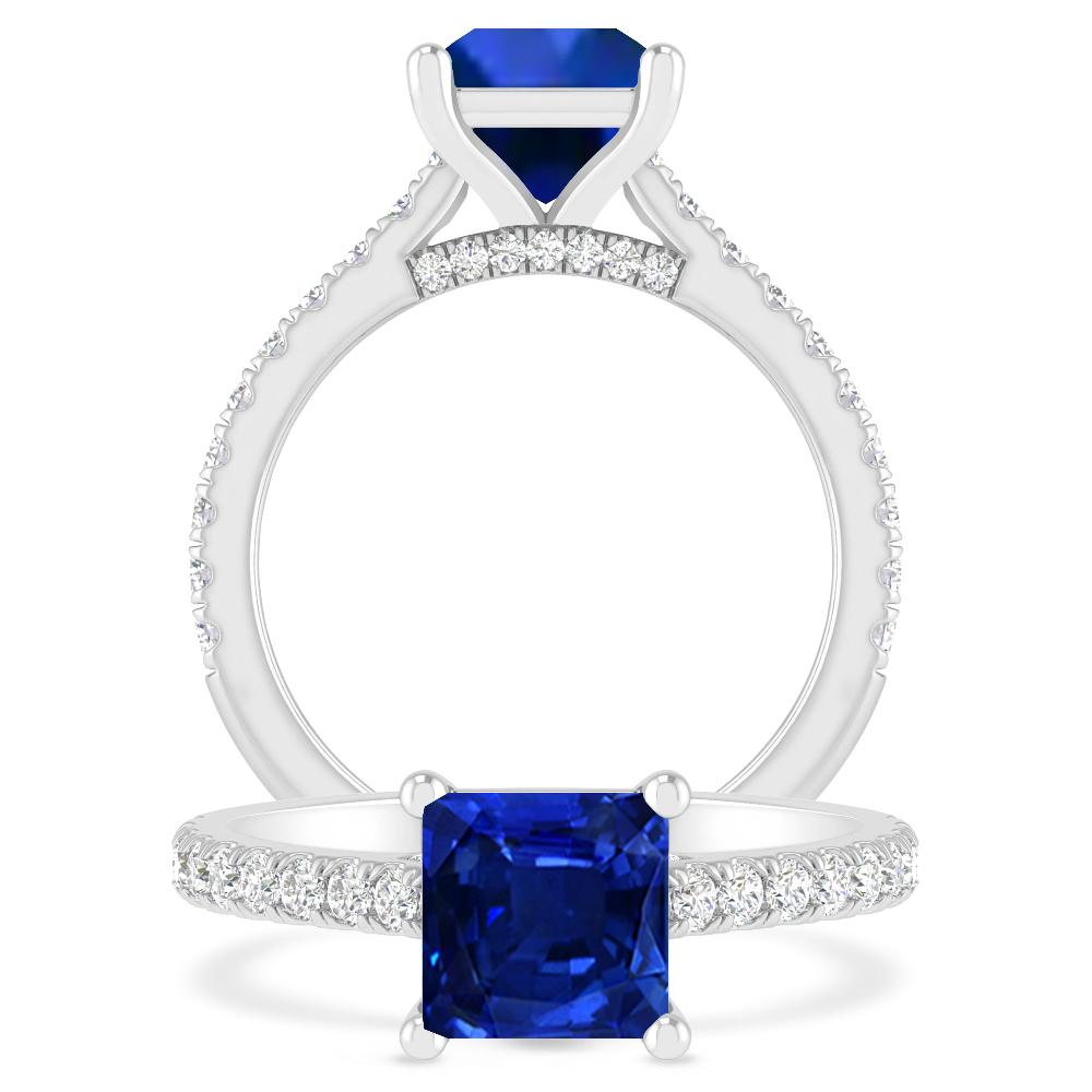 White Gold - Sapphire