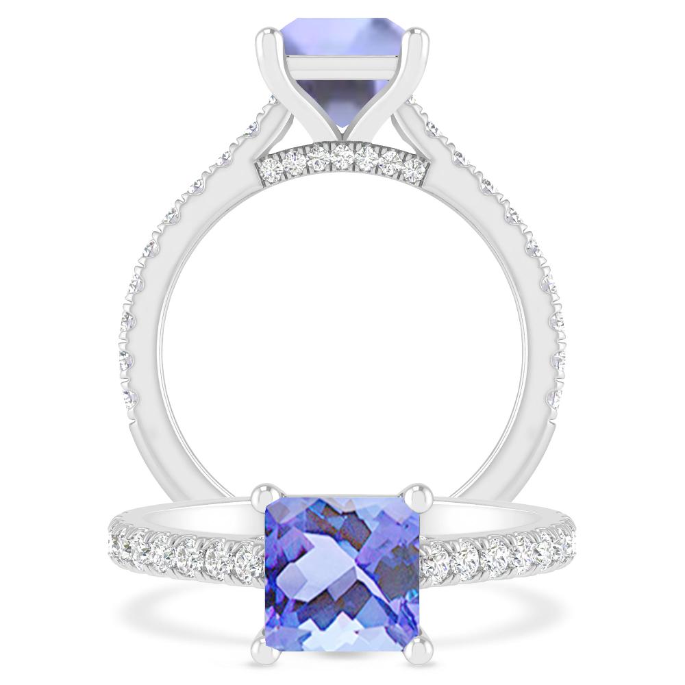 White Gold - Tanzanite