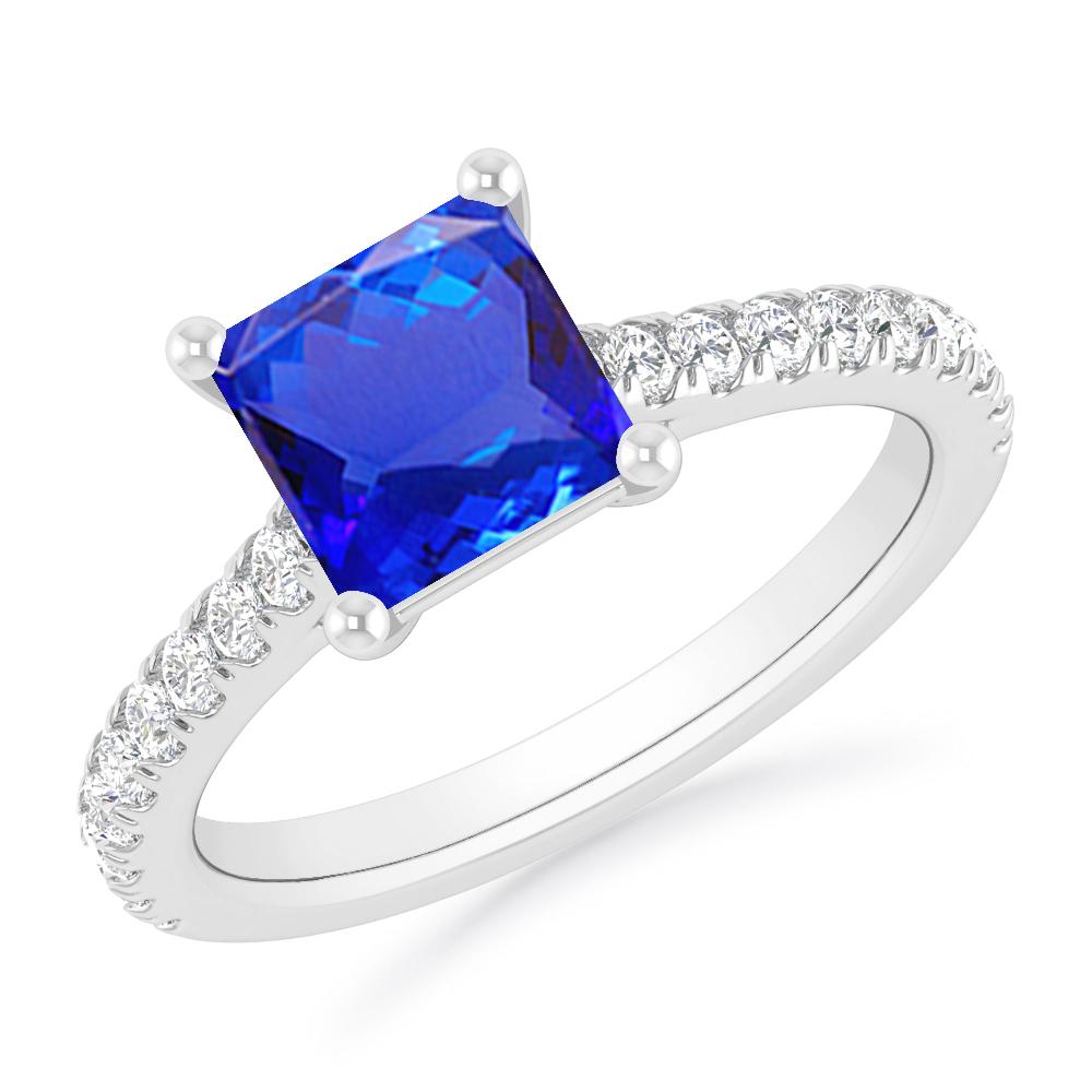 White Gold - Tanzanite