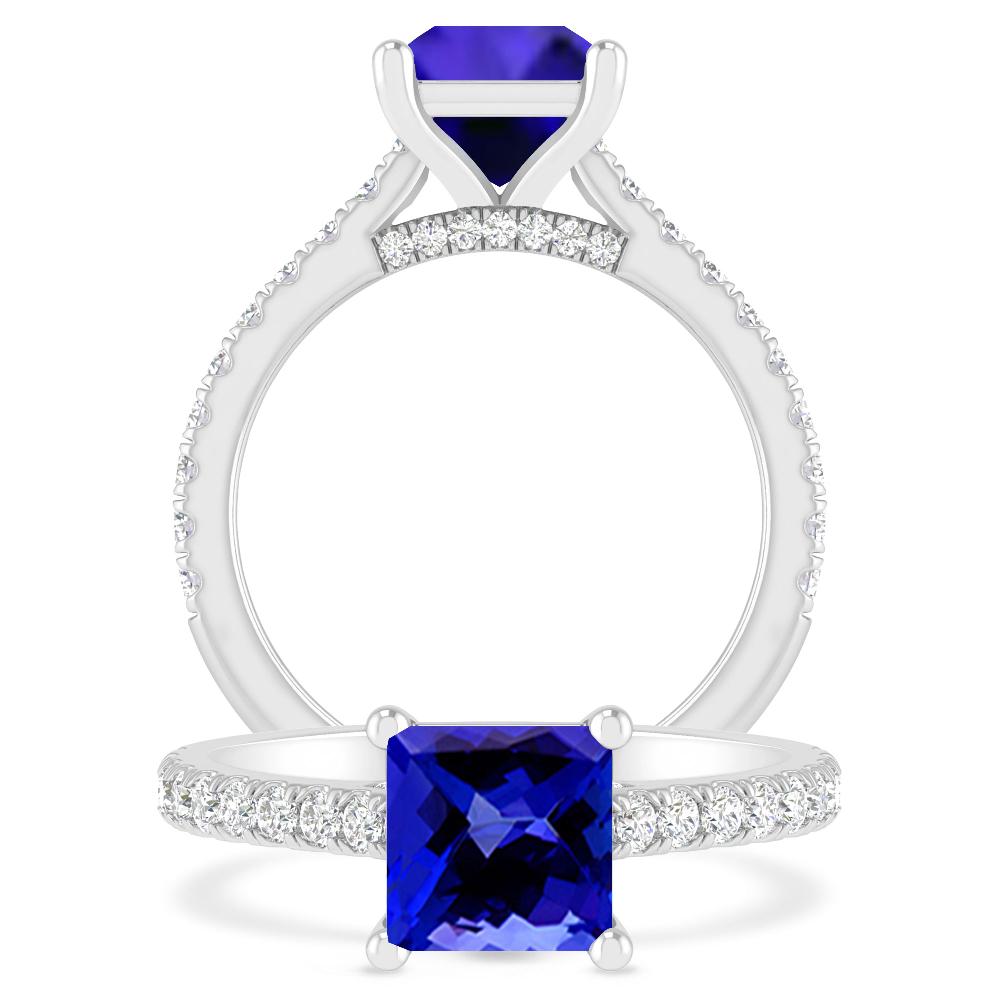 White Gold - Tanzanite