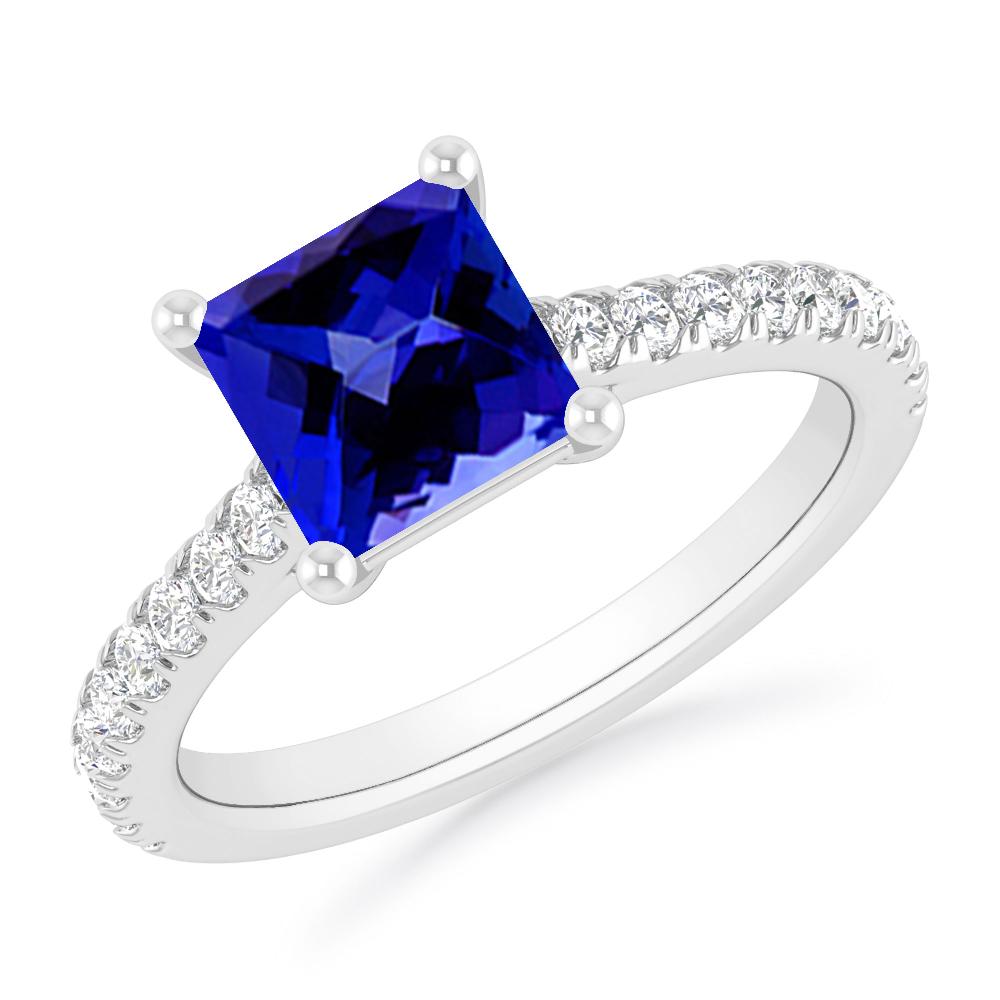 White Gold - Tanzanite