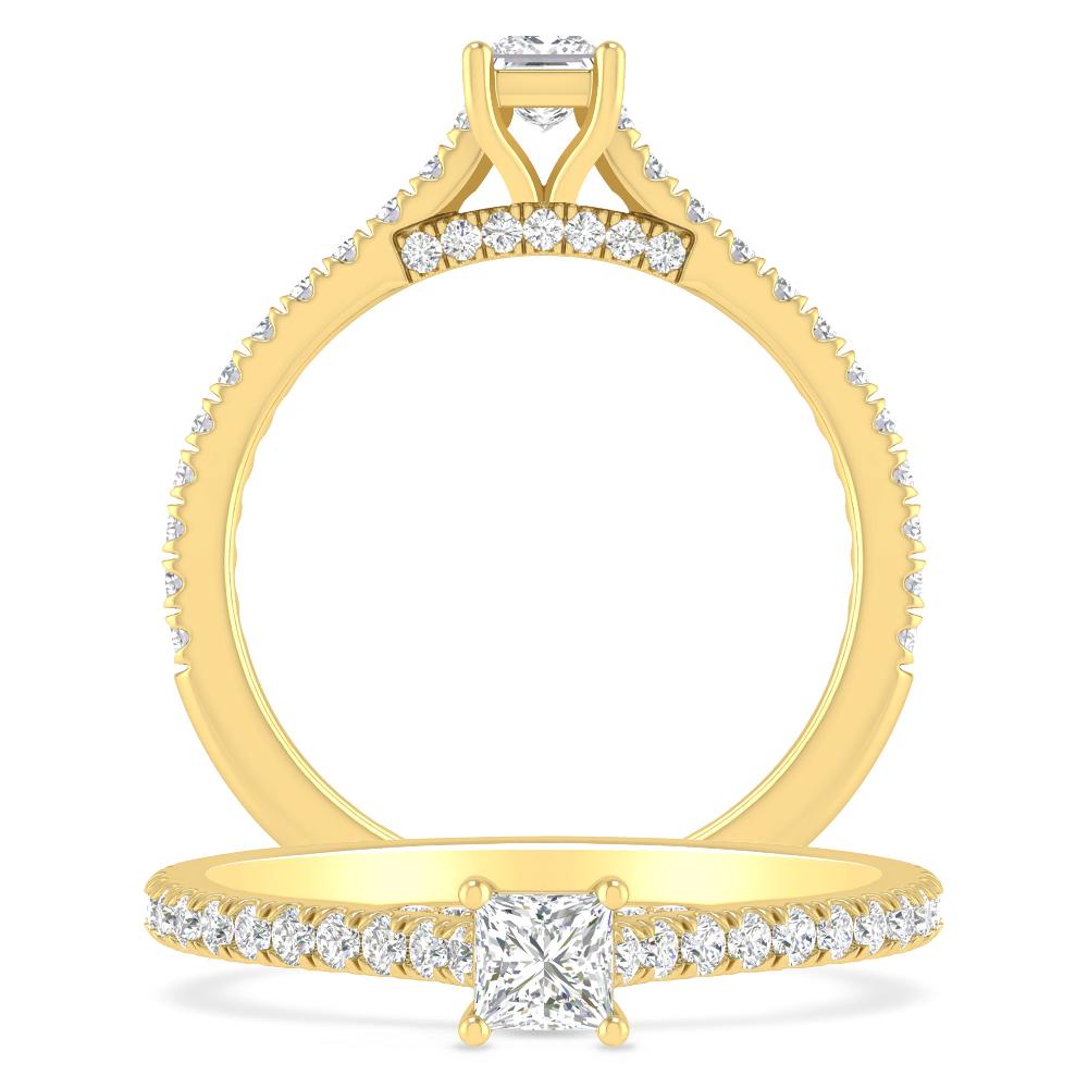 Yellow Gold - Diamond