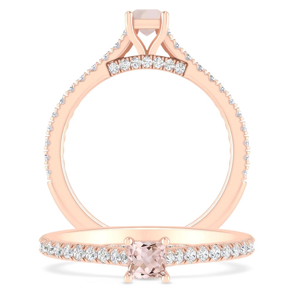 Rose Gold - Morganite