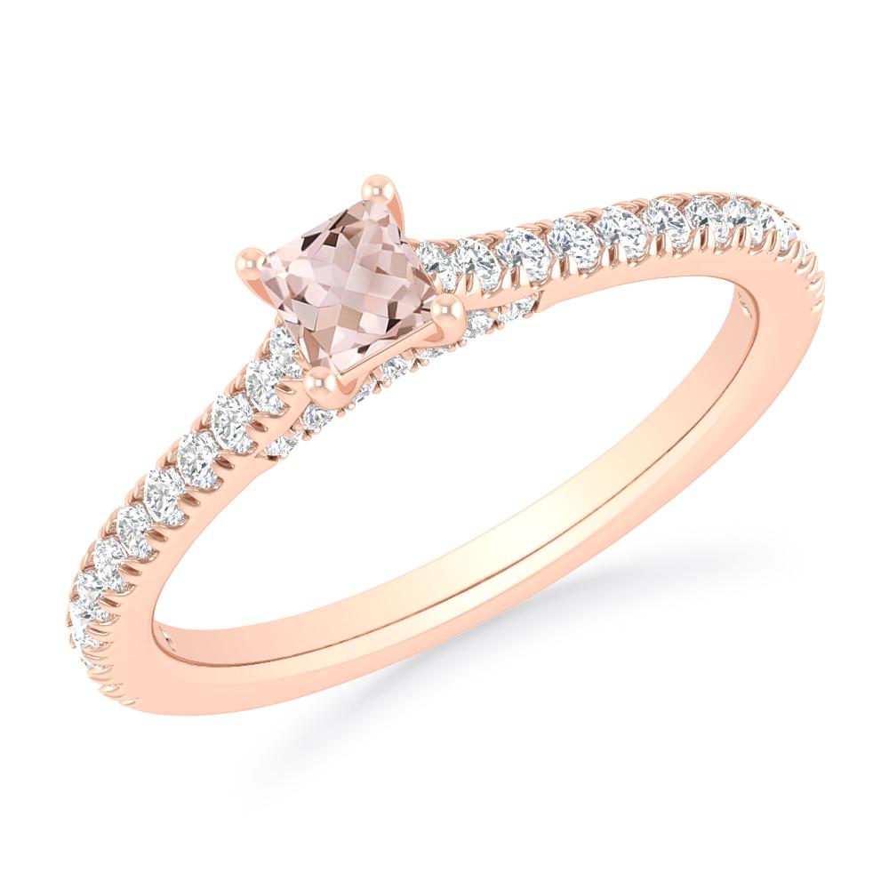 Rose Gold - Morganite