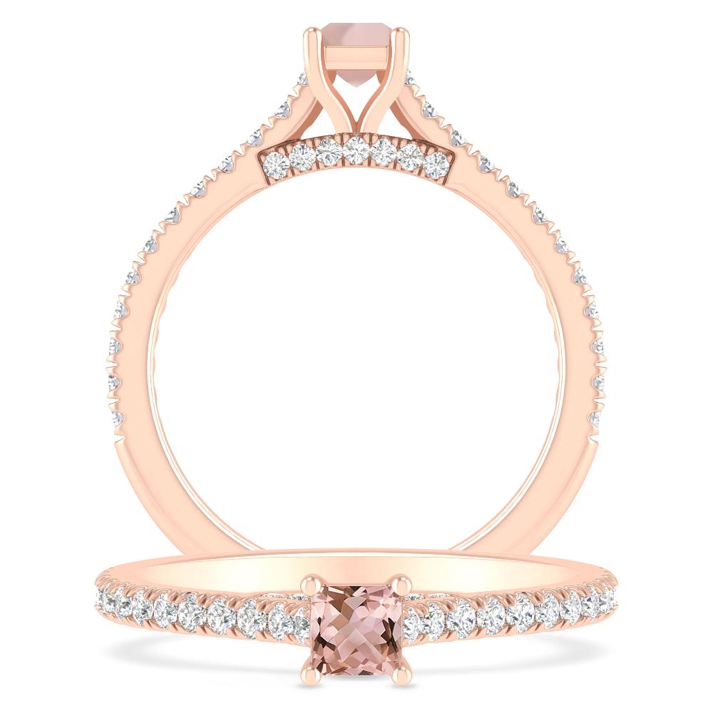 Rose Gold - Morganite