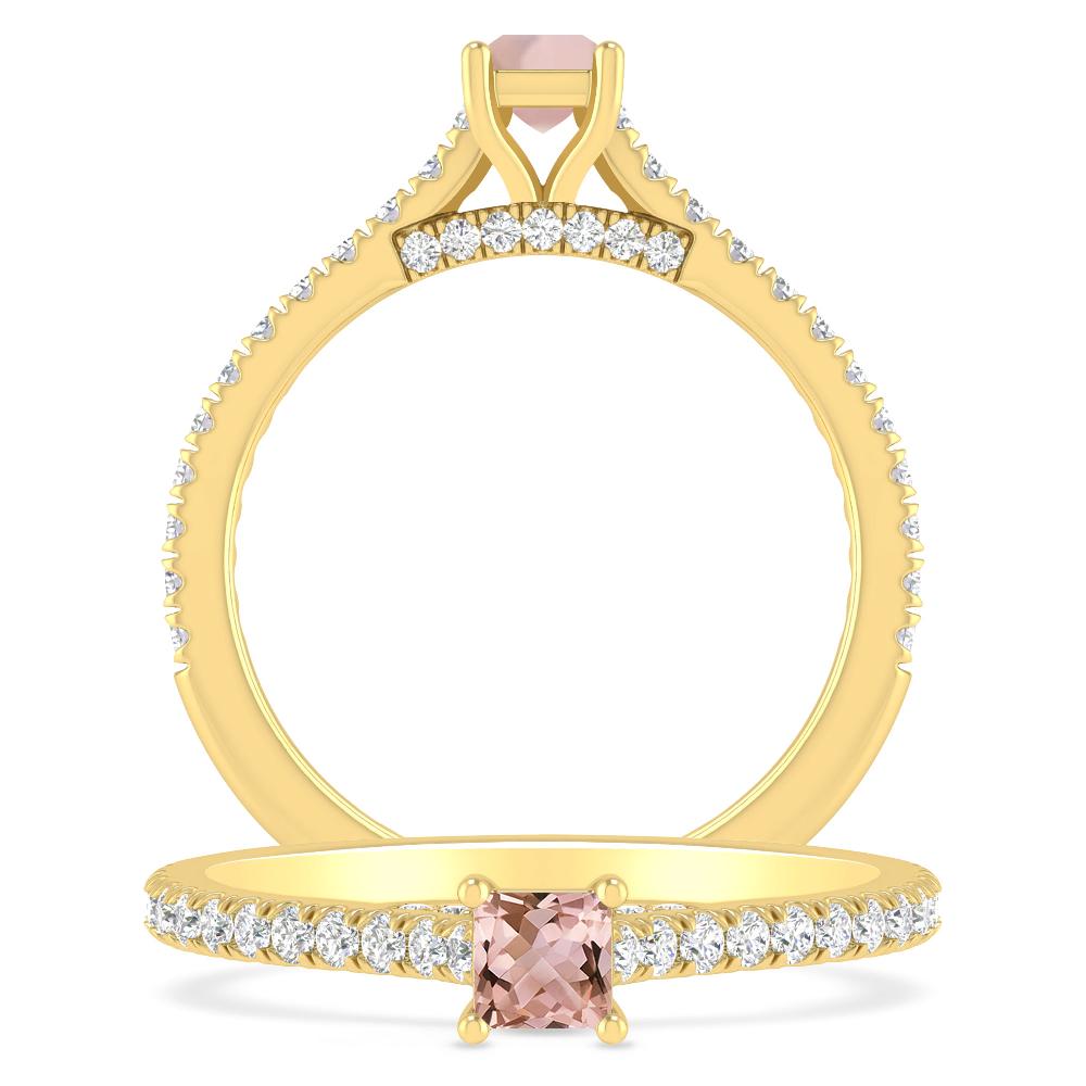 Yellow Gold - Morganite