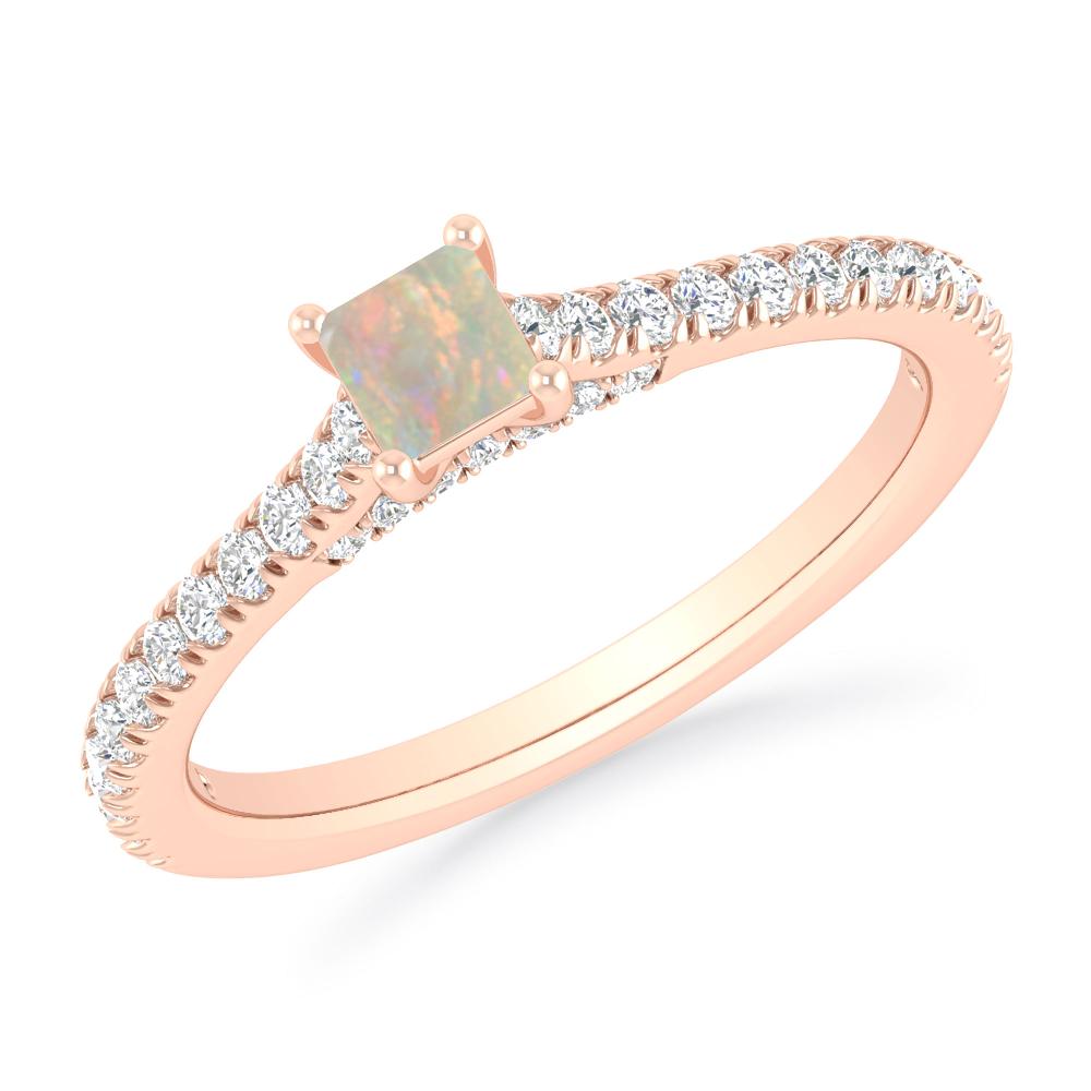 Rose Gold - Opal