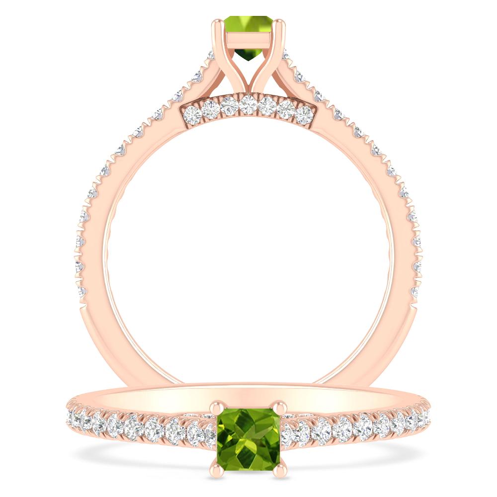 Rose Gold - Peridot