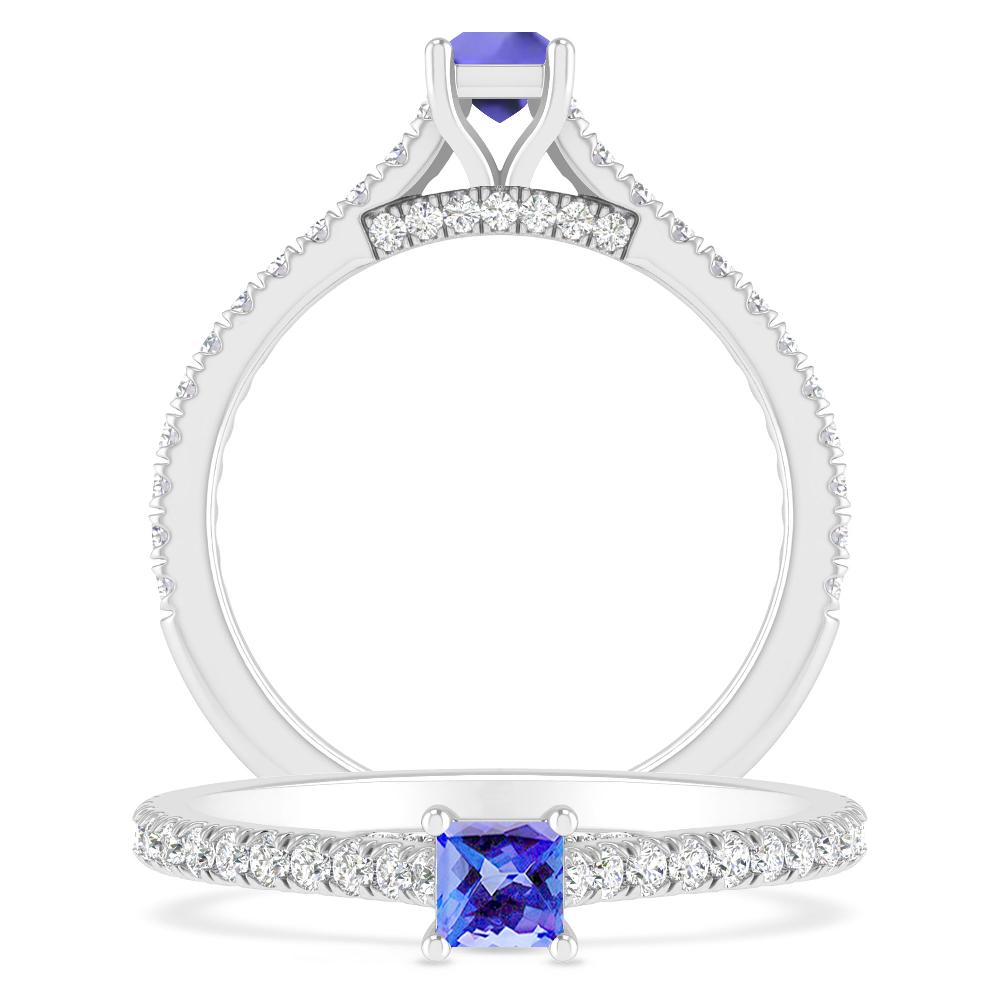 White Gold - Tanzanite