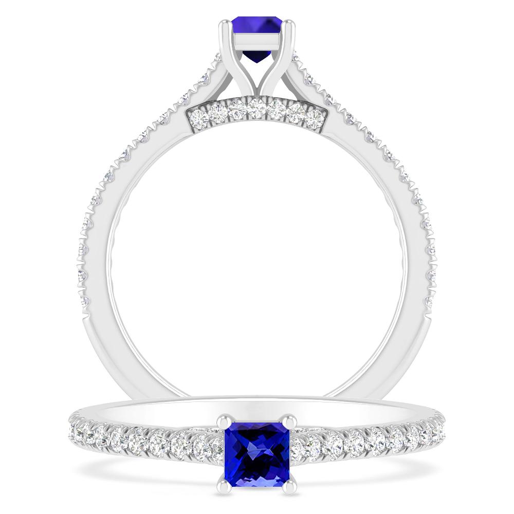 White Gold - Tanzanite