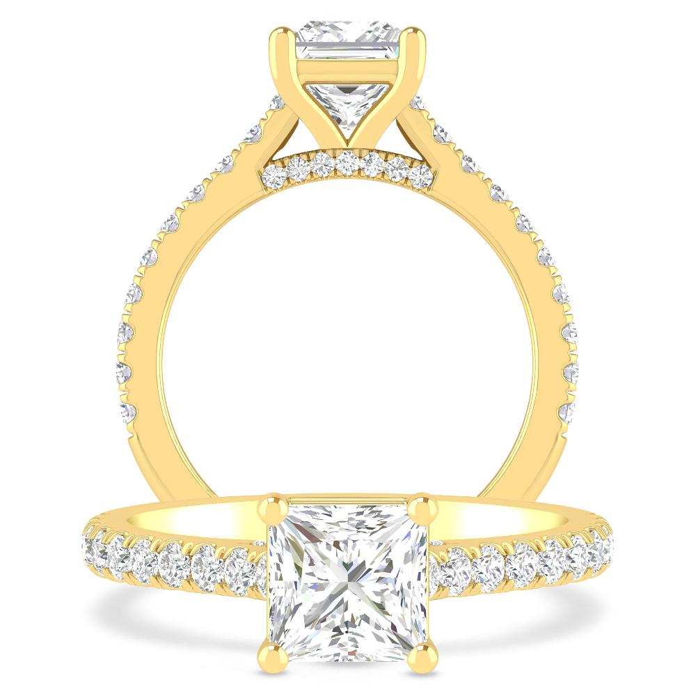 Yellow Gold - Diamond