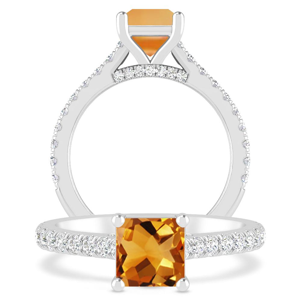 White Gold - Citrine