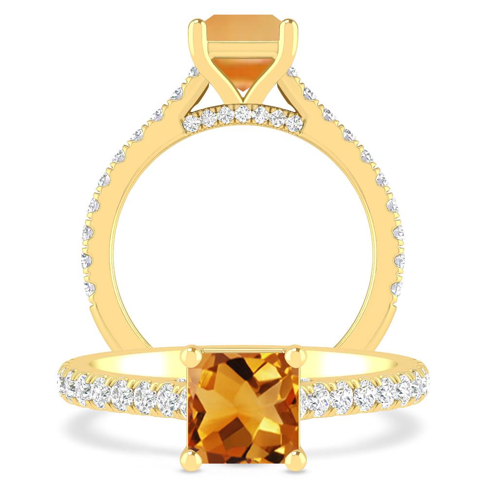 Yellow Gold - Citrine