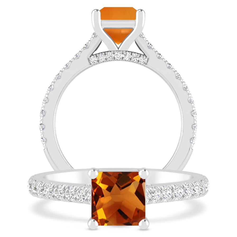 White Gold - Citrine