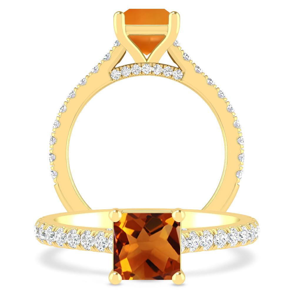 Yellow Gold - Citrine