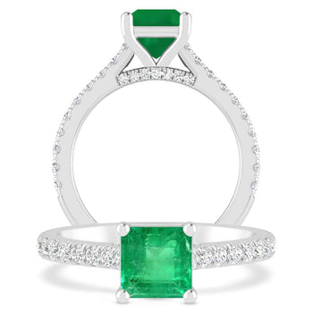 White Gold - Emerald