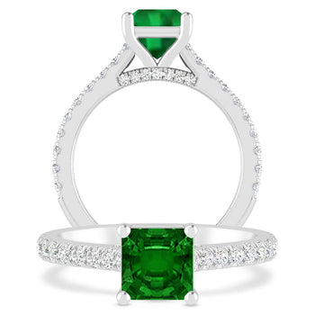 White Gold - Emerald