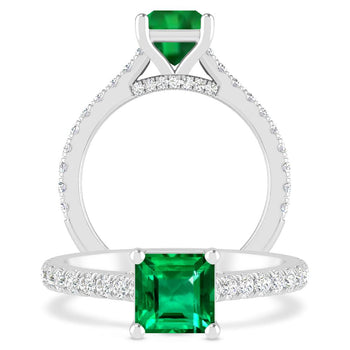 White Gold - Emerald