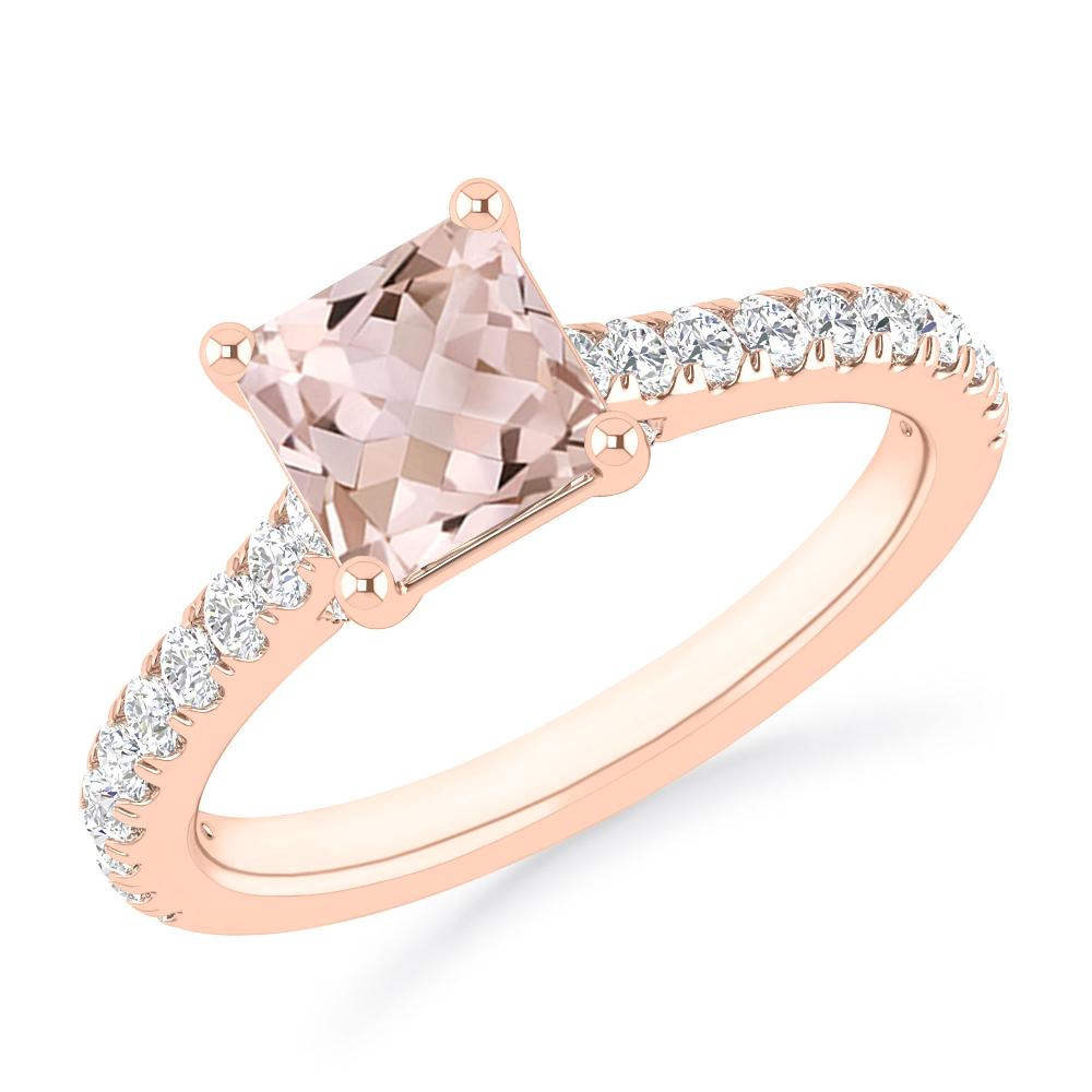 Rose Gold - Morganite