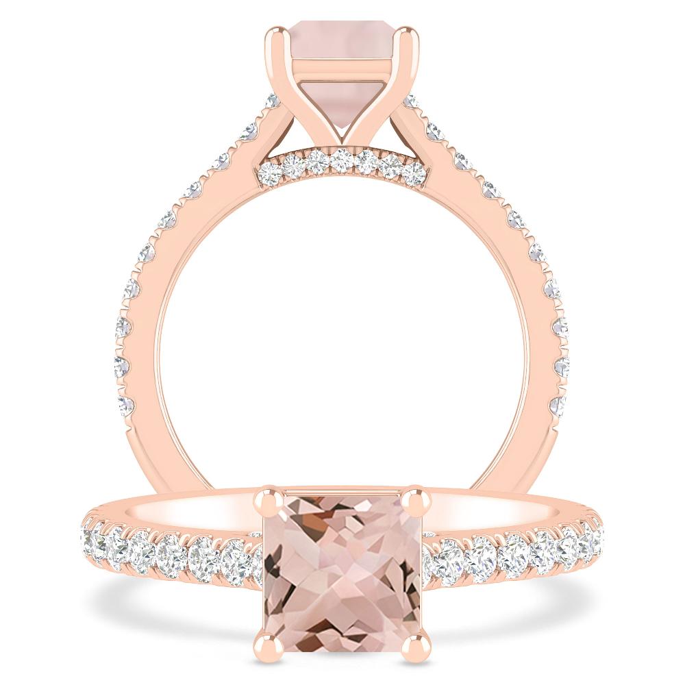 Rose Gold - Morganite