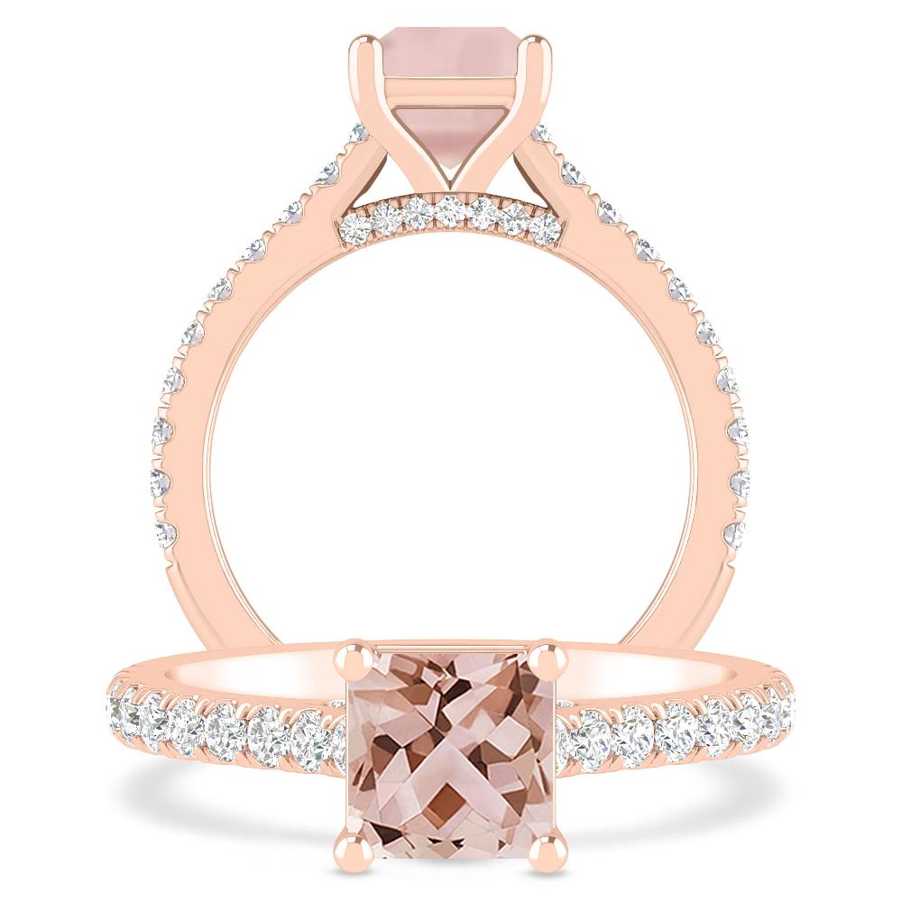 Rose Gold - Morganite