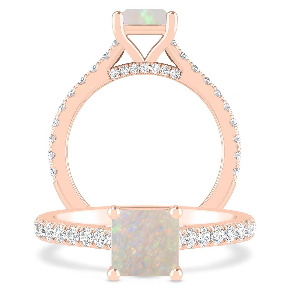 Rose Gold - Opal