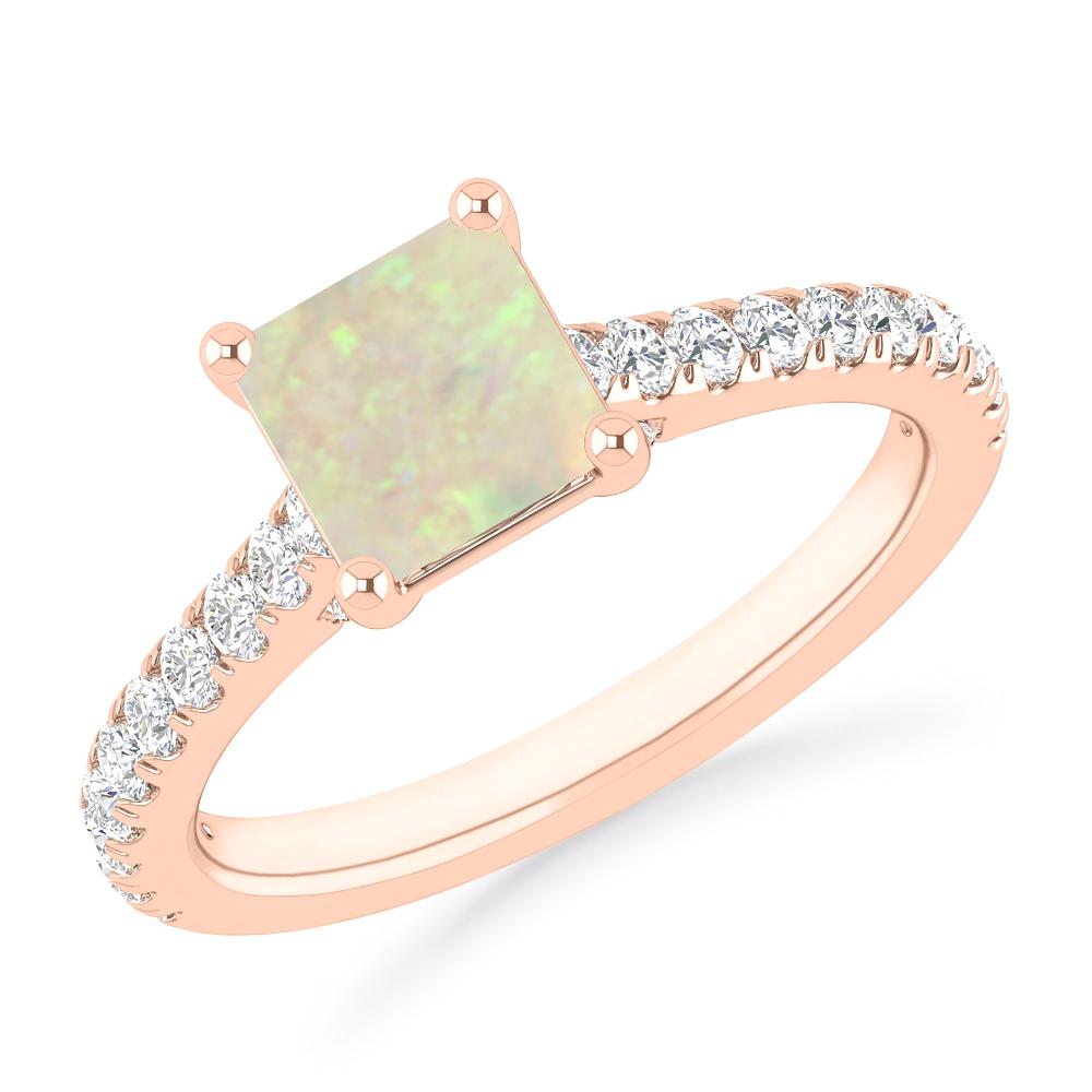 Rose Gold - Opal