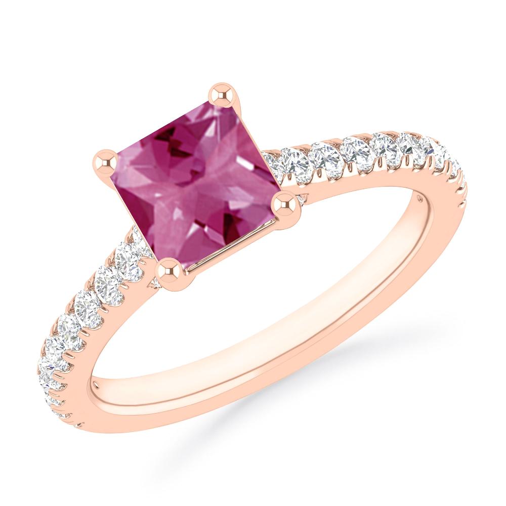 Rose Gold - Pink Tourmaline