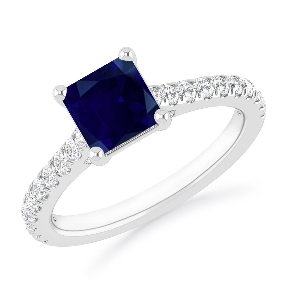 White Gold - Sapphire